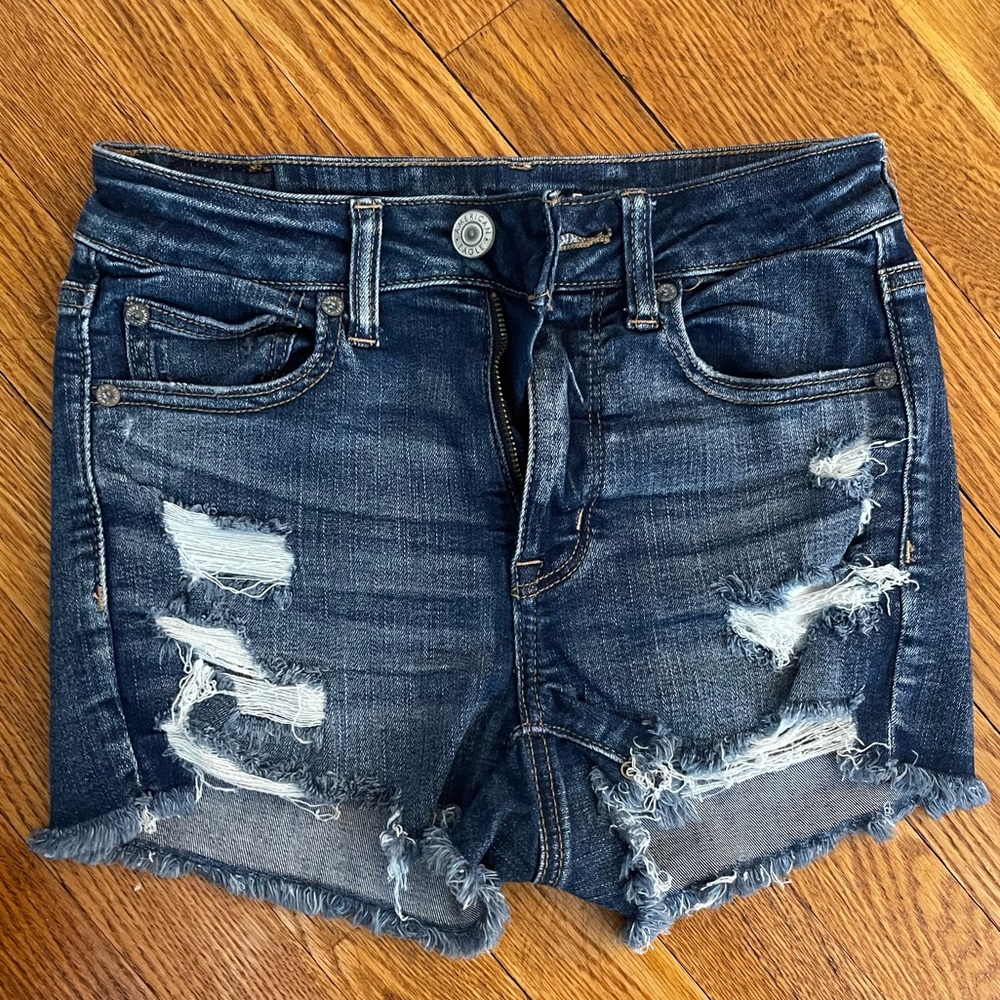 american eagle jean shorts
